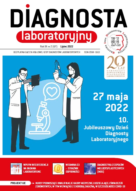 Diagnosta Laboratoryjny - Rok XX, numer 2 (67), lipiec 2022