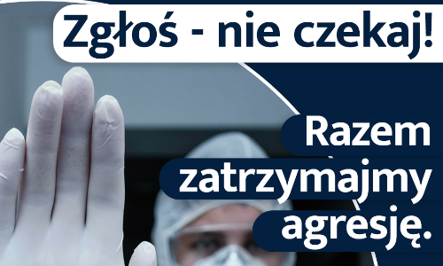 Nowy adres e-mail do zgłaszania przypadków agresji i nadużyć wobec diagnostów laboratoryjnych