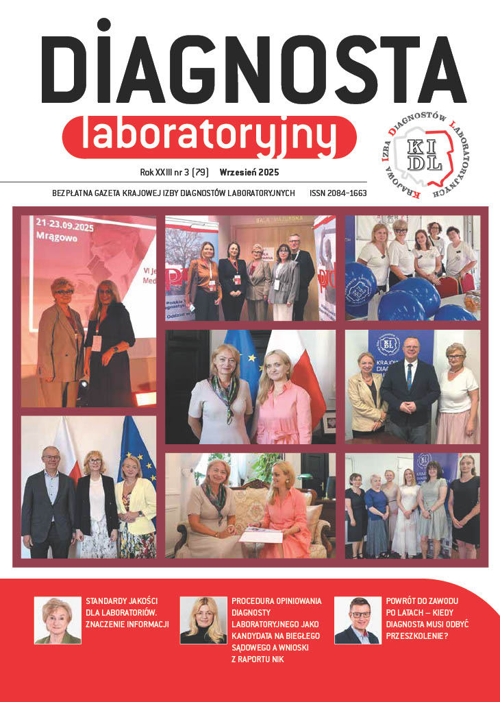 Diagnosta Laboratoryjny - Rok XXIII, numer 3 (79), wrzesień 2025