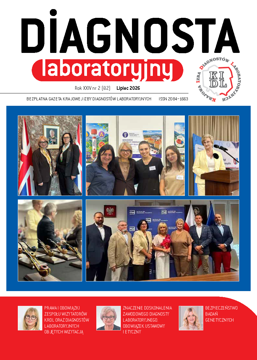 Diagnosta Laboratoryjny - Rok XXV, numer 2 (82), lipiec 2026