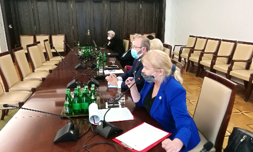1 czerwca br. prezes Krajowej Rady Diagnostów Laboratoryjnych Alina Niewiadomska uczestniczyła w Senackiej Komisji Zdrowia dotyczącej funkcjonowania systemu ochrony zdrowia podczas pandemii COVID-19.